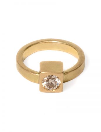 Monument Ring One – Champagne Diamond