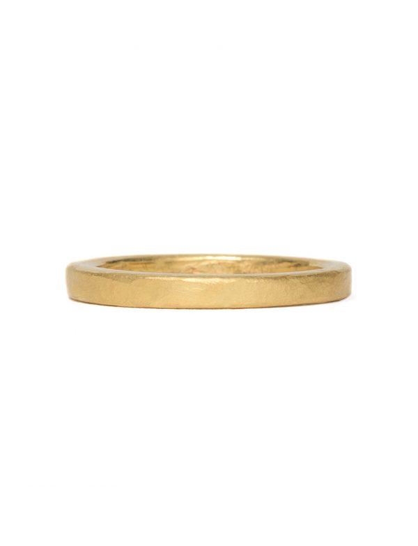 Striae Ring – Yellow Gold