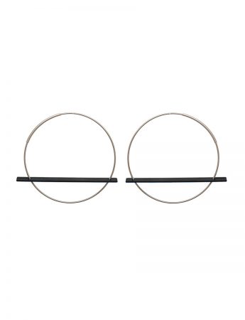 Blade Earrings – Black