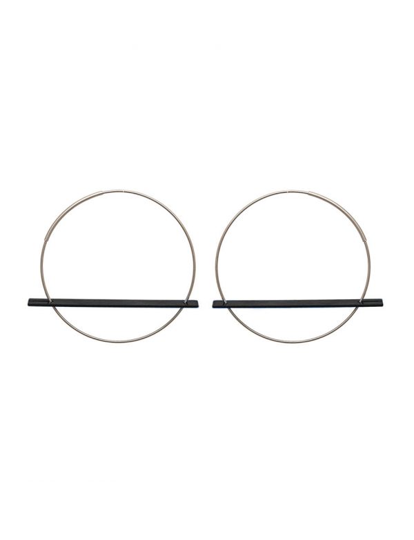 Blade Earrings – Black