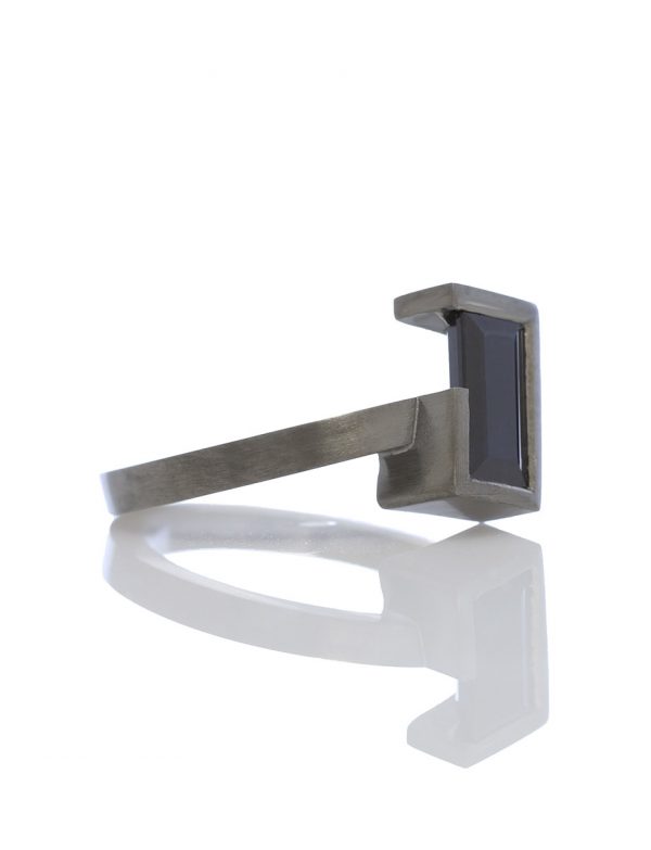 Black to Black Ring – Sapphire