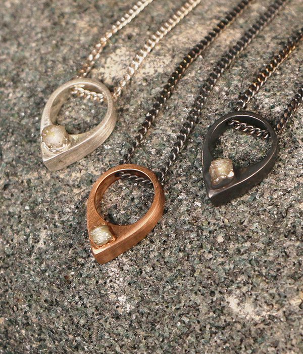 Knife Edge Pendant Necklace