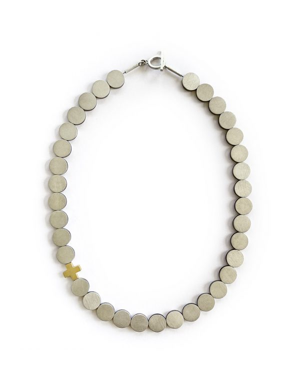 Axis Mundi Necklace – Silver & Gold