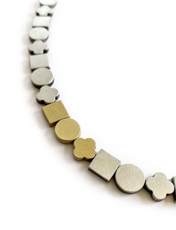 Bridge Between Worlds Necklace – Silver & Gold
