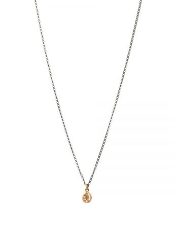 Glimmer Pendant Necklace – Yellow Gold & Diamonds