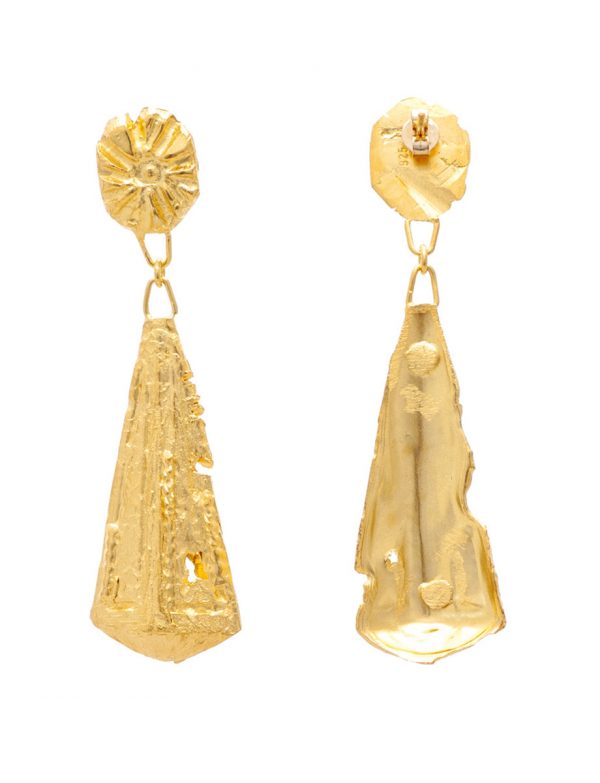 Zoraida Earrings – Yellow Gold Plate