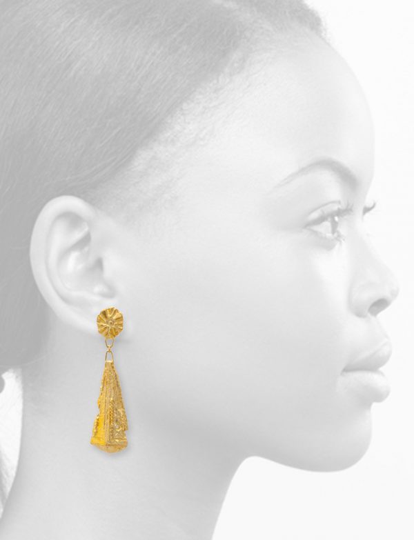 Zoraida Earrings – Yellow Gold Plate