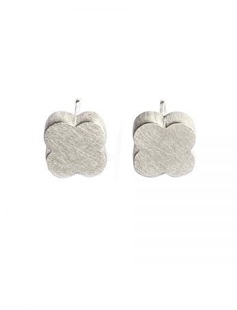 Reverence Stud Earrings – Silver