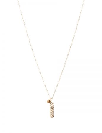 Beachcomber Norfolk Pine Double Pendant Necklace – Gold & Silver