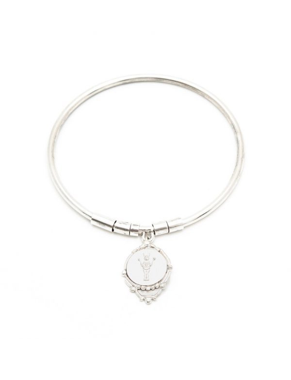 Divine Mojo Bangle – Silver