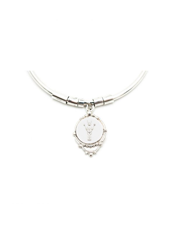 Divine Mojo Bangle – Silver