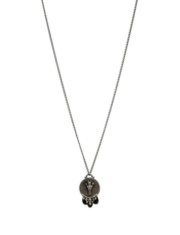 Divine Mojo Pendant Necklace – Black