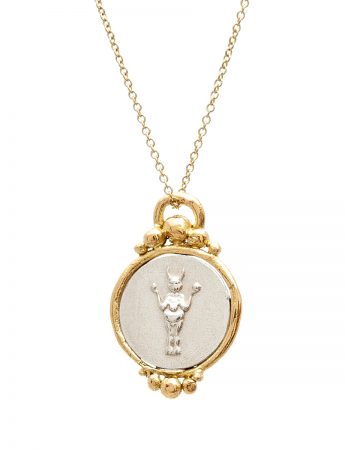 Divine Mojo Pendant Necklace – Silver & Gold