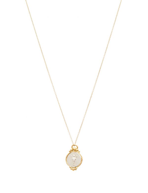 Divine Mojo Pendant Necklace – Silver & Gold