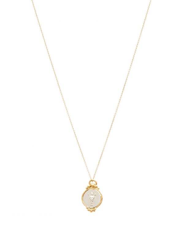 Divine Mojo Pendant Necklace – Silver & Gold