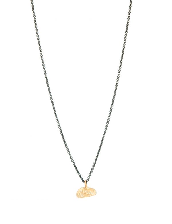 Egyptian Eye Pendant Necklace – Yellow Gold