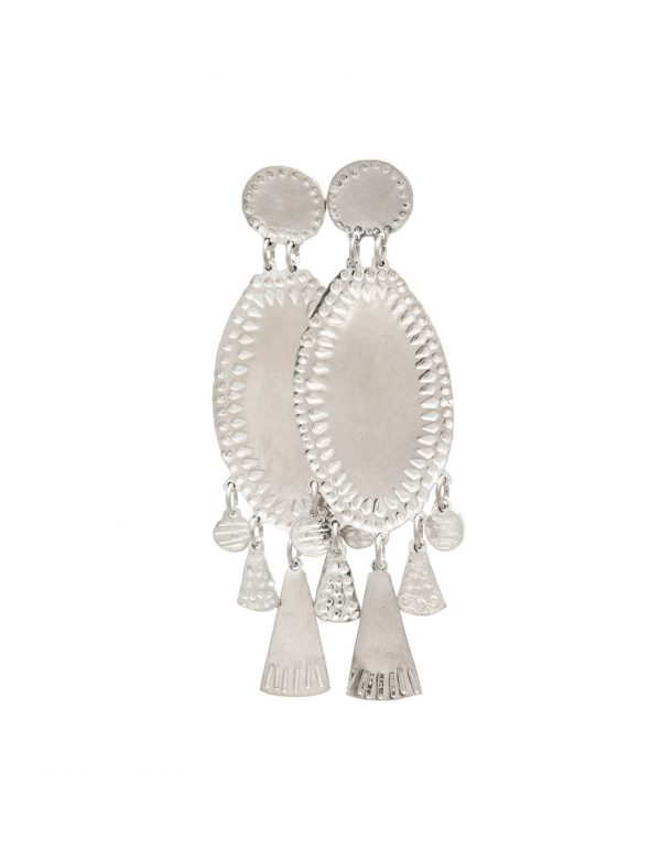 Goddess Earrings – Silver