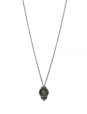 Goddess Of Protection Pendant Necklace – Black