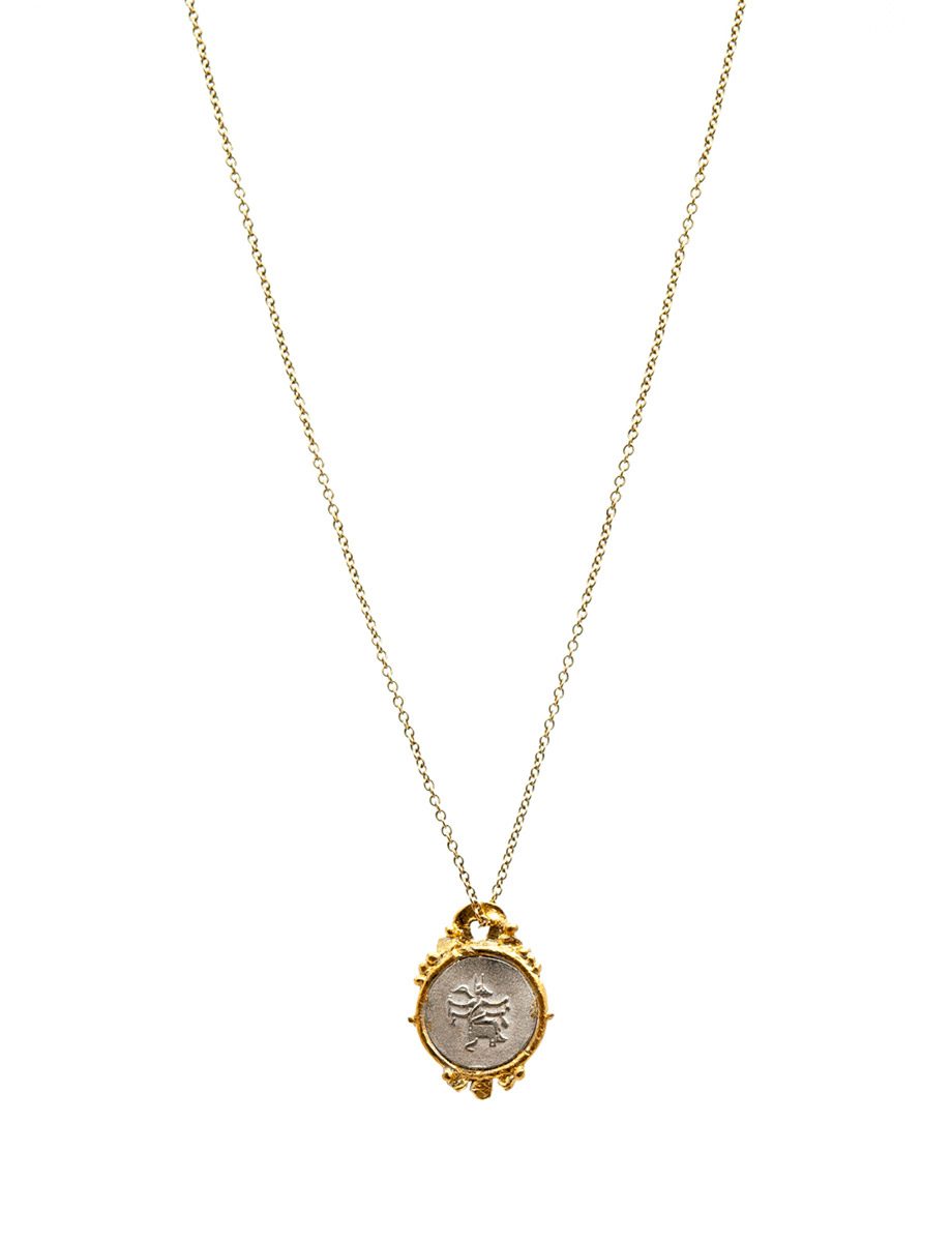 Goddess Of Protection Pendant Necklace Silver Gold e.g.etal Melbourne