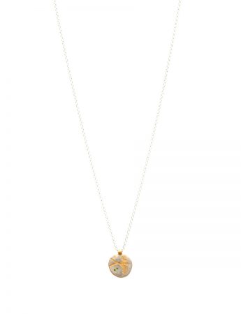 Swallow Charm Pendant Necklace – Emerald