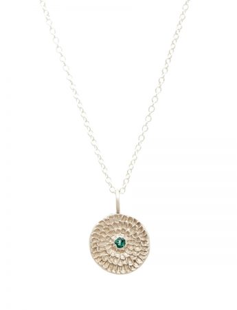 Continuum Necklace – Silver & Blue-Green Tourmaline