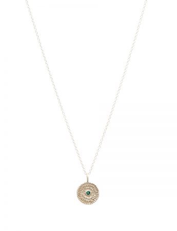 Continuum Necklace – Silver & Blue-Green Tourmaline