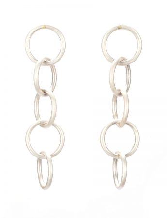 Anthem Five Earrings – Silver & Gold