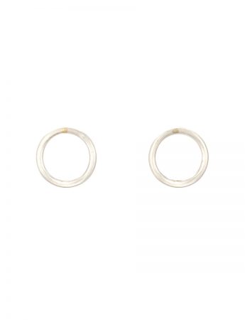 Anthem Stud Earrings – Silver & Gold