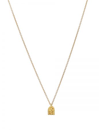 Sacred Palm Necklace – Yellow Gold