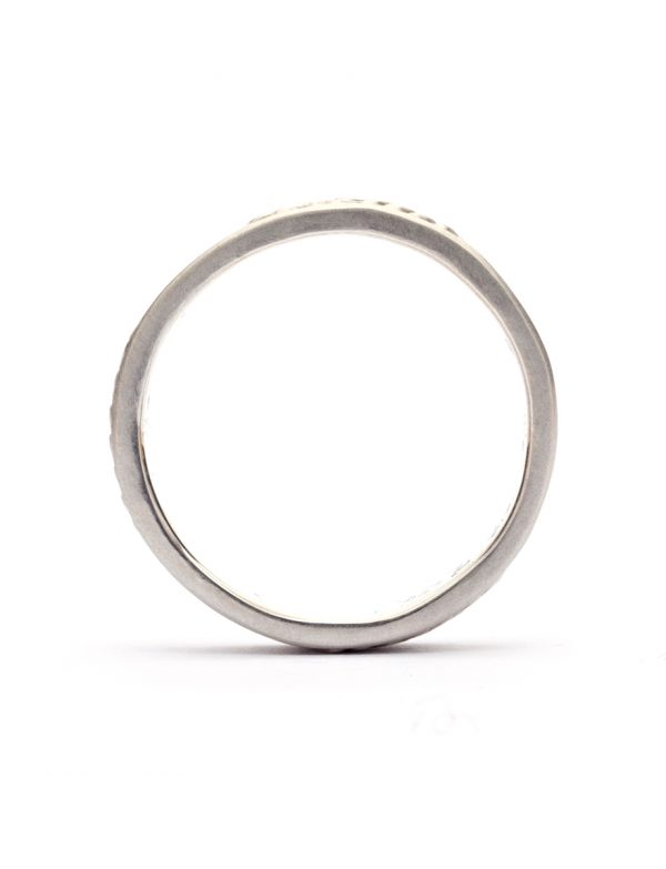 Canyon Feather Ring – Silver