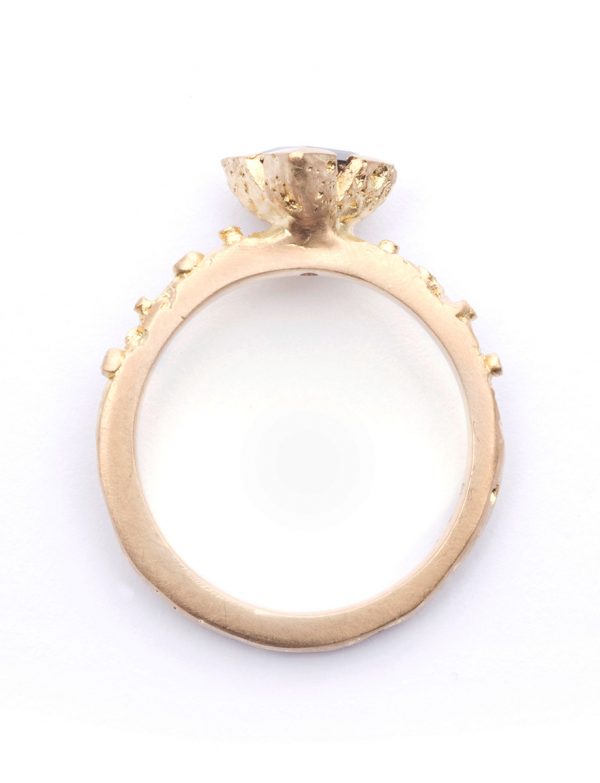 Textura Superhero Ring – Sapphire & Diamond