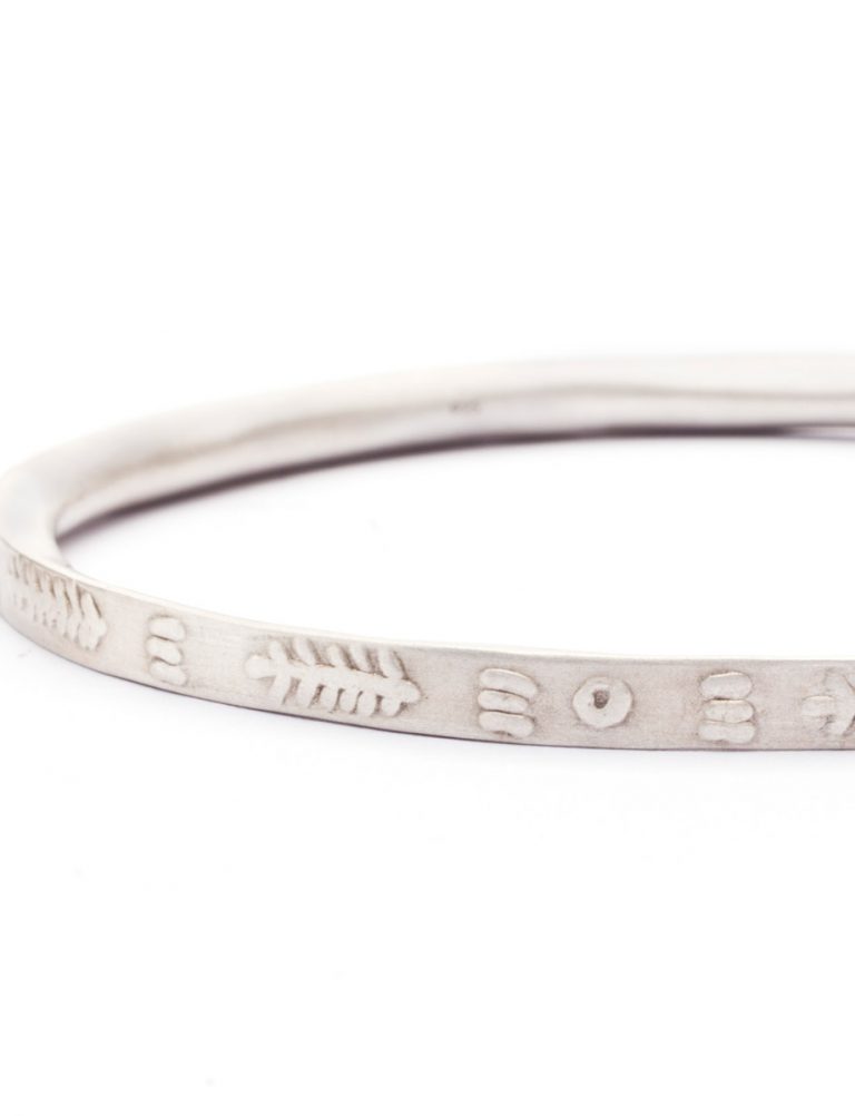 Once Upon A Time Bangle – Silver