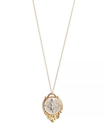 The Prophetess Illumina Full Frame Spin Necklace – Silver & Gold