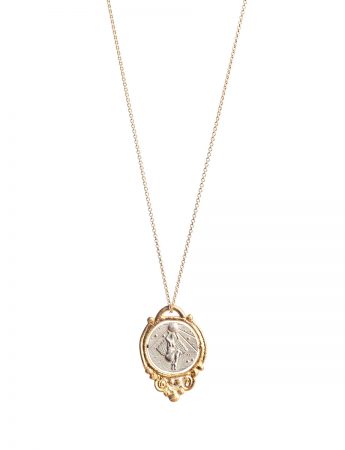 The Prophetess Illumina Full Frame Spin Necklace – Silver & Gold