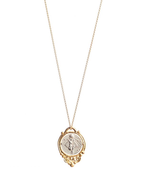 The Prophetess Illumina Full Frame Spin Necklace - Silver & Gold | e.g ...