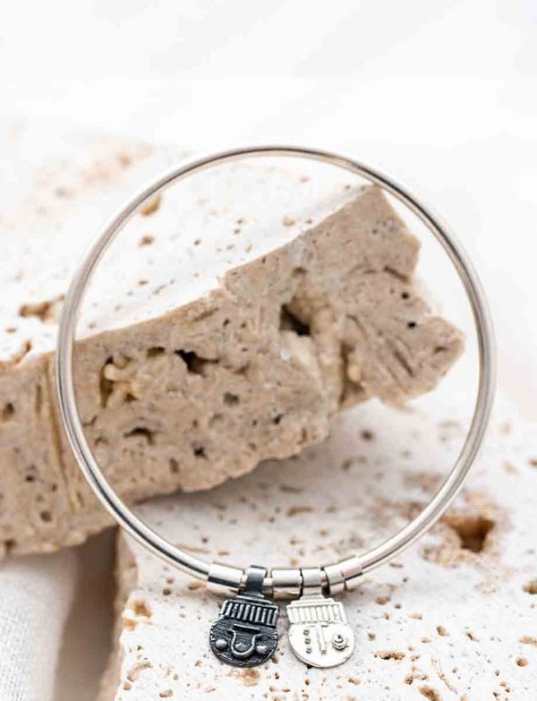 Offering Bangle with Nurturing & Protection Charms