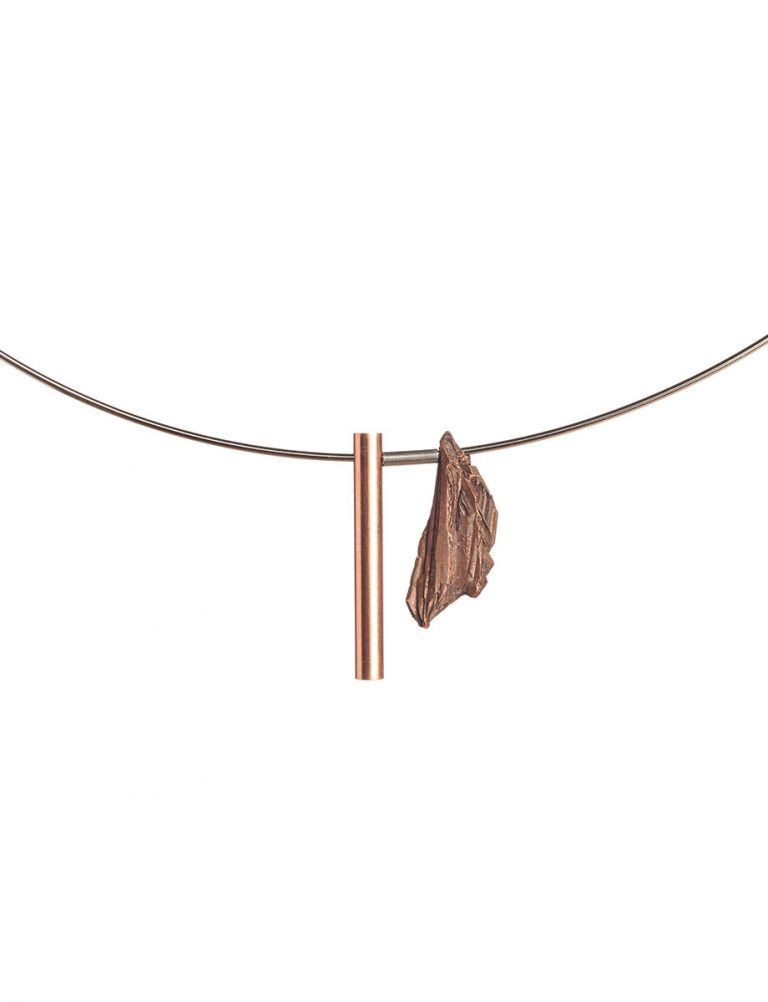 Raw / Refined Necklace – Copper