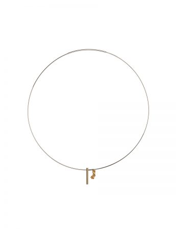 Raw / Refined Necklace – Gold