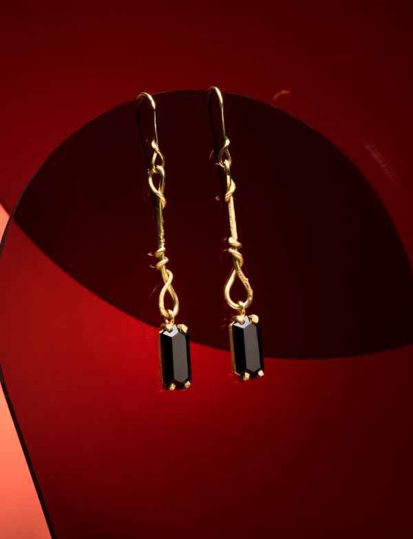 As Above So Below Drop Earrings – Spinel