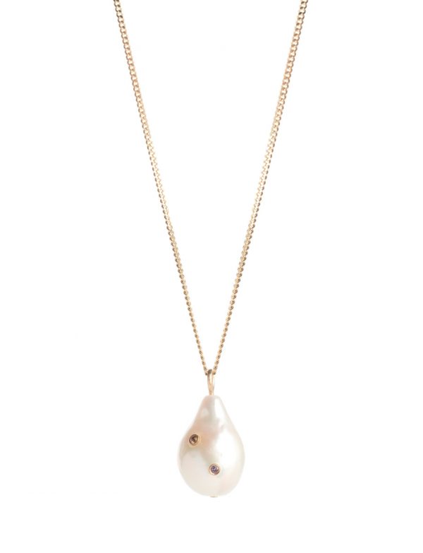 Party Pearl Pendant Necklace