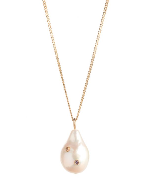 Party Pearl Pendant Necklace