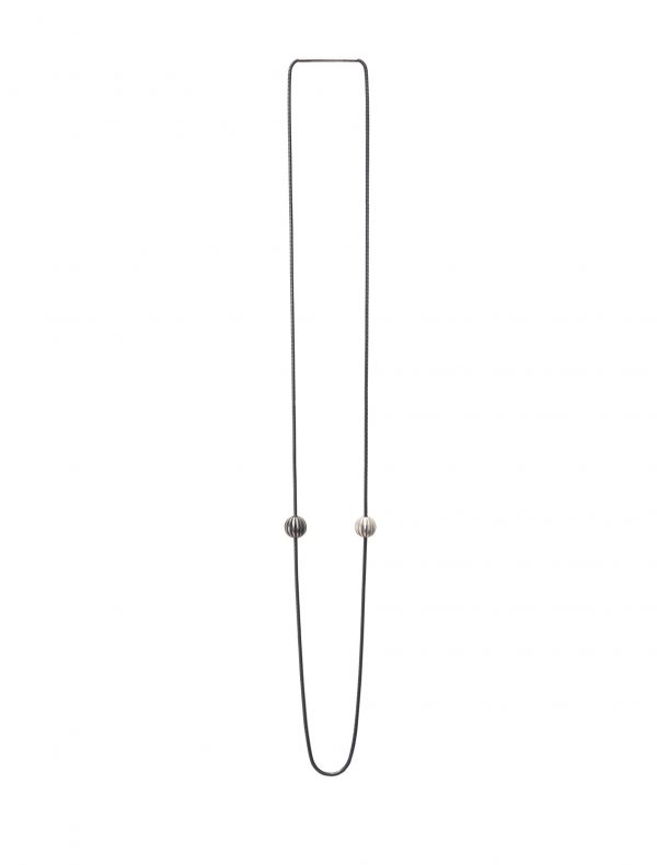 Rendezvous Necklace – Titanium & Silver