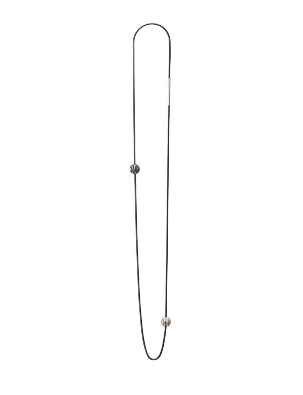 Rendezvous Necklace – Titanium & Silver