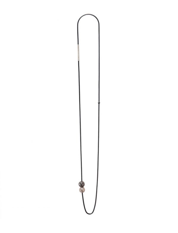 Rendezvous Necklace – Titanium & Silver
