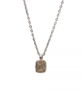 Balance Diamond pendant Necklace – White Gold