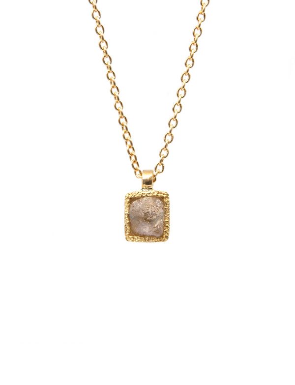 Balance Diamond Pendant Necklace – Yellow Gold