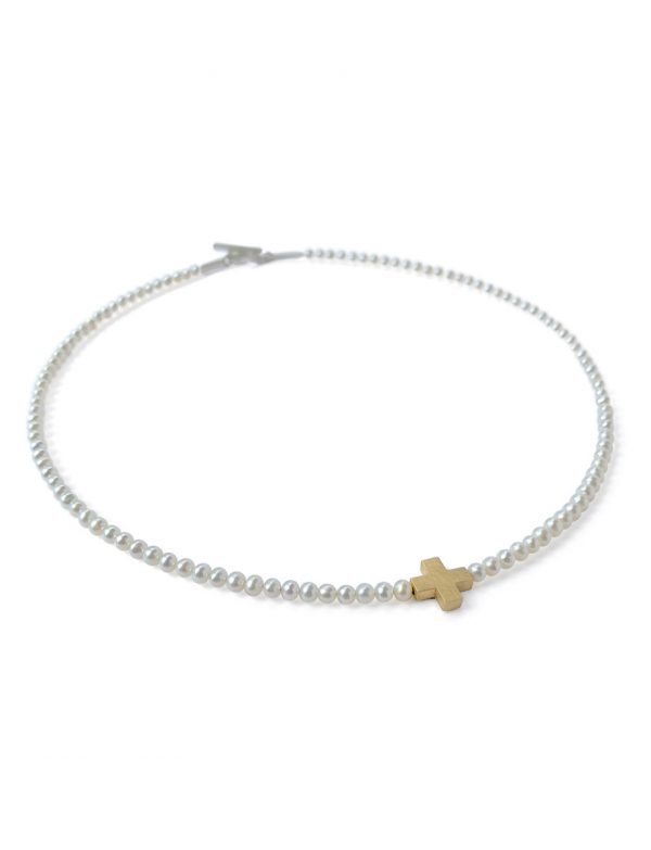 Short Path of Light Pearl Necklace