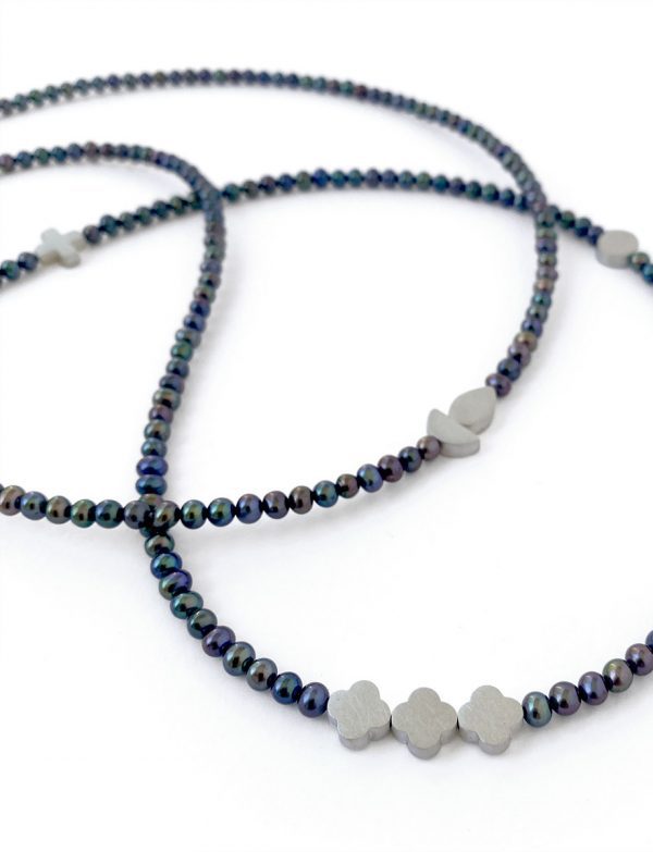 Still Point Black Pearl Necklace