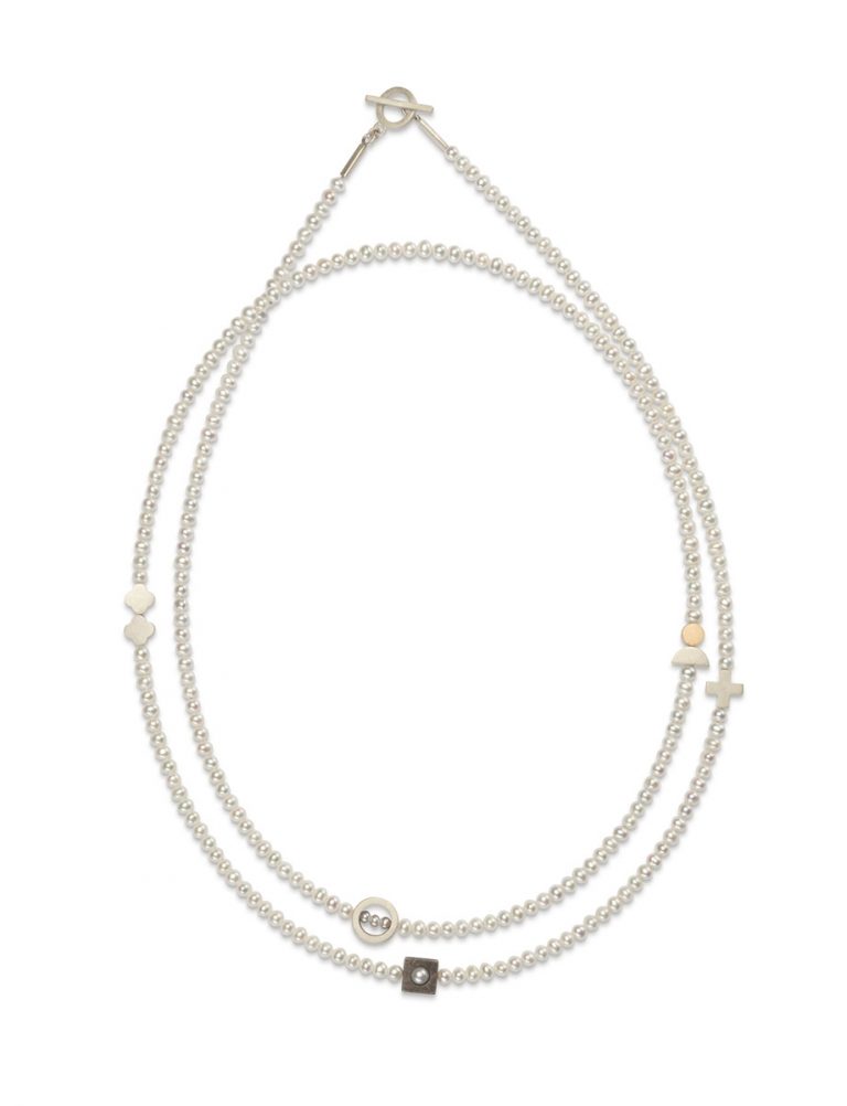 Still Point White Pearl Necklace