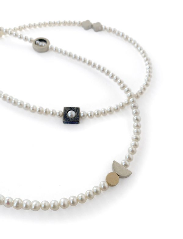 Still Point White Pearl Necklace